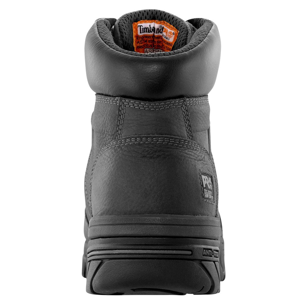 Botas de Trabajo Timberland Hombre Pro® Helix 6\" Comp Toe Negras - Chile AKY-872351